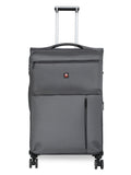 SWISSBRAND C LOCARNO Range Dark Grey Color Soft Cabin Luggage