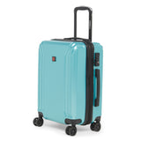 SWISSBRAND C VERNIER Range Green Color Hard Cabin Luggage