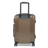 SWISSBRAND Vernier Hard Body Cabin Coffee Luggage Trolley