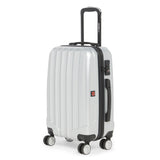 SWISSBRAND C BADEN Range Silver Color Hard Cabin Luggage