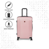 SWISSBRAND C VERNIER Range Rose Gold Color Hard Cabin Luggage