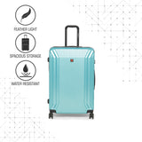 SWISSBRAND C VERNIER Range Green Color Hard Cabin Luggage