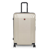 SWISSBRAND Vernier Hard Body Large Beige Luggage Trolley