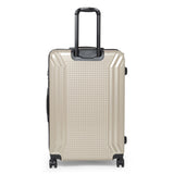 SWISSBRAND Vernier Hard Body Large Beige Luggage Trolley