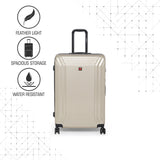 SWISSBRAND C VERNIER Range Beige Color Hard Cabin Luggage