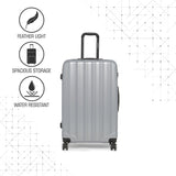 SWISSBRAND C BADEN Range Grey Color Hard Cabin Luggage