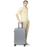 SWISSBRAND C BADEN Range Grey Color Hard Cabin Luggage