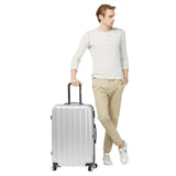 SWISSBRAND C BADEN Range Silver Color Hard Cabin Luggage