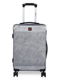 SWISSBRAND C GENEVE Range Silver Color Hard Cabin Luggage