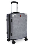 SWISSBRAND C GENEVE Range Silver Color Hard Cabin Luggage