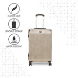 SWISSBRAND C GENEVE Range Gold Color Hard Cabin Luggage