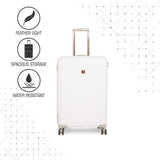 SWISSBRAND MATTERHORN Range White Color Hard Cabin Luggage