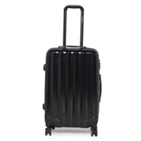 SWISSBRAND Sion Hard Body Medium Black/Black Luggage Trolley