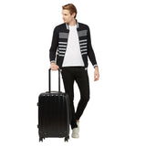 SWISSBRAND Sion Hard Body Medium Black/Black Luggage Trolley