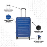 SWISSBRAND SION Range Dark Blue  &  Black Color Hard Cabin Luggage