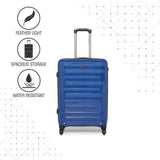 SWISSBRAND SION Range Dark Blue  &  Black Color Hard Cabin Luggage