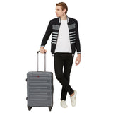 SWISSBRAND SION Range Grey & Black Color Hard  Luggage