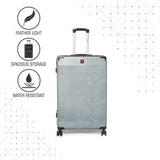 SWISSBRAND C GENEVE Range Blue Color Hard Cabin Luggage