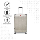 SWISSBRAND Geneve Hard Body Large Gold Luggage Trolley