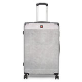 SWISSBRAND C GENEVE Range Silver Color Hard Cabin Luggage