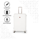 SWISSBRAND MATTERHORN Range White Color Hard Cabin Luggage