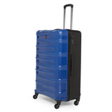 SWISSBRAND Sion Hard Body Large Dark Blue/Black Luggage Trolley