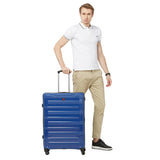 SWISSBRAND SION Range Dark Blue  &  Black Color Hard Cabin Luggage