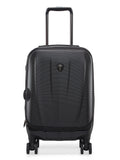 HEYS VANTAGE Black Color Polycarbonate Material Hard Trolley