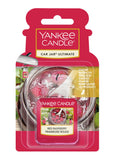 Yankee Candle Ultimate Car Jar Air Freshener - Red Raspberry