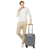 SWISSBRAND ETOY Range Dark Grey Color Hard  Luggage