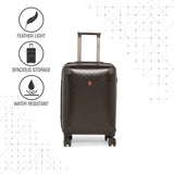 SWISSBRAND AUBONNE Range Black Color Hard  Luggage
