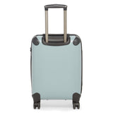 SWISSBRAND Aubonne Hard Body Cabin Light Blue Luggage Trolley