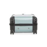 SWISSBRAND Aubonne Hard Body Cabin Light Blue Luggage Trolley