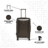 SWISSBRAND AUBONNE Range Black Color Hard  Luggage