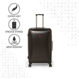 SWISSBRAND AUBONNE Range Black Color Hard  Luggage