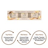 Yankee Candle Vanilla CrÃ¨me Brulee Filled Votive Scented Candle (Pack of 3)