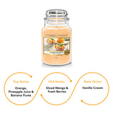 Yankee Candle Original Large Jar Mango Ice Cream