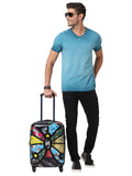 HEYS BRITTO TRANSPARENT BUTTERFLY Range Multicolor Color Hard Luggage