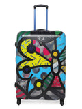 HEYS BRITTO TRANSPARENT BUTTERFLY Range Multicolor Color Hard Luggage