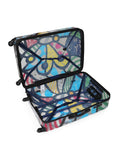 HEYS BRITTO TRANSPARENT BUTTERFLY Range Multicolor Color Hard Luggage