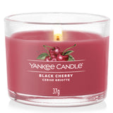 Yankee Candle Filled Votive Scented Candles - Black Cherry (Pack of 3)