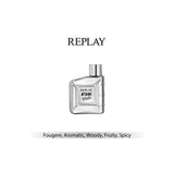 Replay #Tank Plate Eau de Toilette For Him 100ml