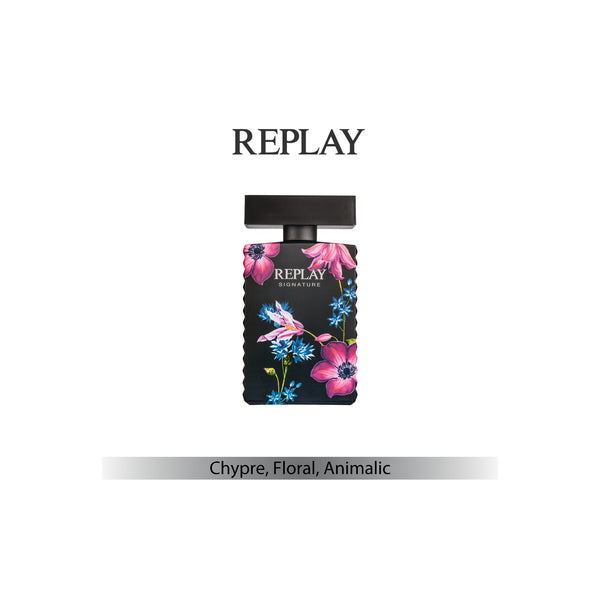 Replay Signature For Her Eau de Parfum 100ml – BEAUTY SCENTIMENTS