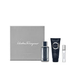 Ferragamo Gift Set (Eau de Toilette 100ml + Shampoo & Shower Gel 100ml + Eau de Toilette 10ml (Purse Spray))