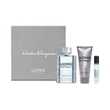 Ferragamo Uomo Casual Life Set (Eau de Toilette 100ml + 10ml + Shampoo & Shower Gel 100ml)