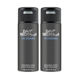 David Beckham The Essence Deodorant Spray 150ml (Pack of 2)