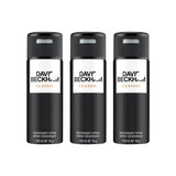David Beckham Classic Deodorant Spray 150ml (Pack of 3)