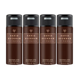 David Beckham Intimately Man Deodorant Spray 150ml (Pack of 4)