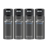 David Beckham The Essence Deodorant Spray 150ml (Pack of 4)