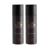 Jacques Bogart One Man Show Oud Deodorant Spray 200ml (Pack of 2)